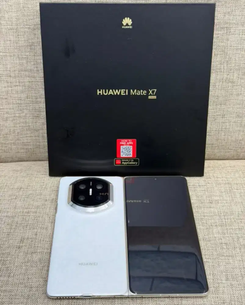 Huawei Mate X7 Fold 16/512 White ISTIMEWA Hitungan Hari RESMI Indo