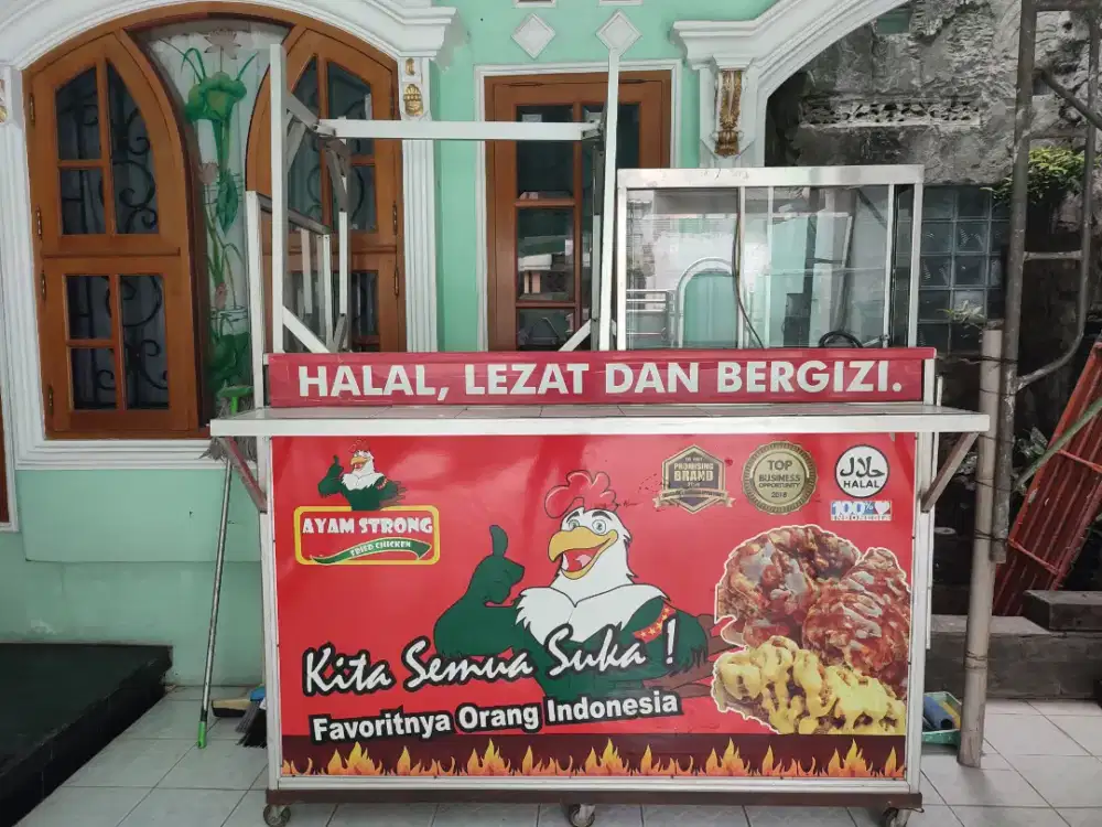 Gerobak fried chicken