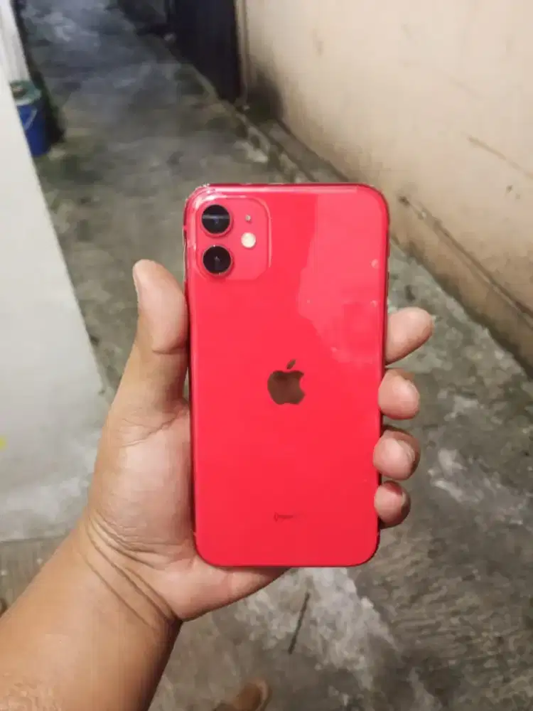 iPhone 11 red inter fullset 128