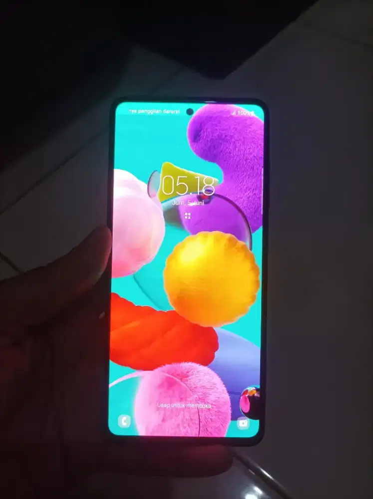 SAMSUNG A51 NFC RAM 8+8/128..LAYAR MULUS KGK ADA RETAK..MASIH ORIAN