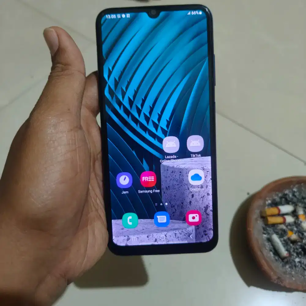 samsung a03s 64gb blue hape casan