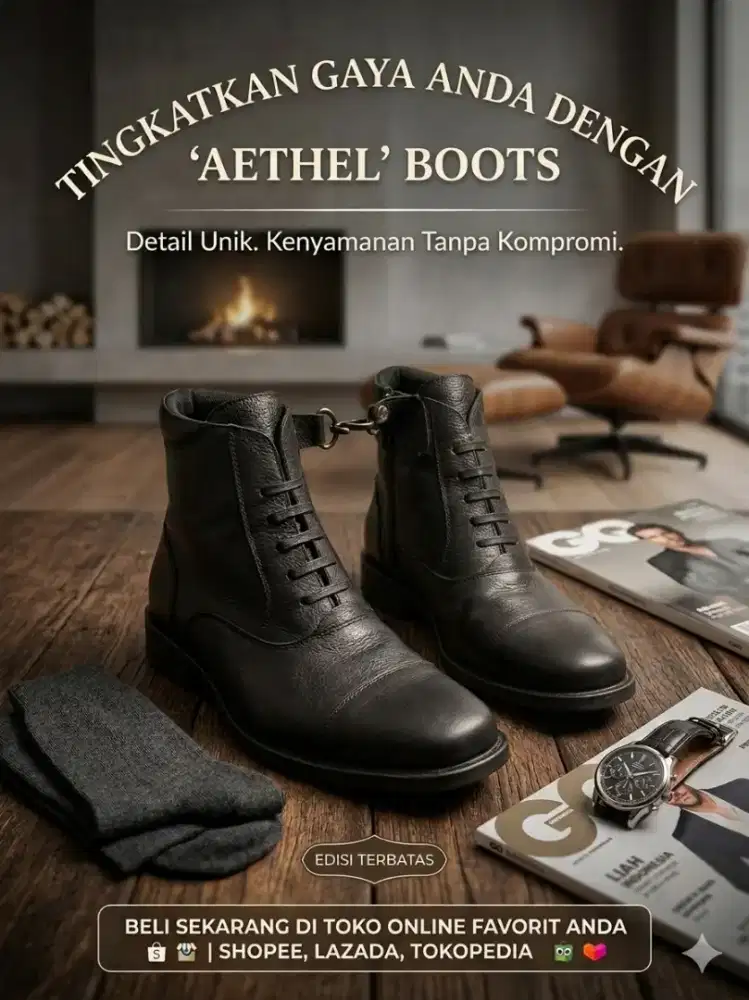 Sepatu semi boot