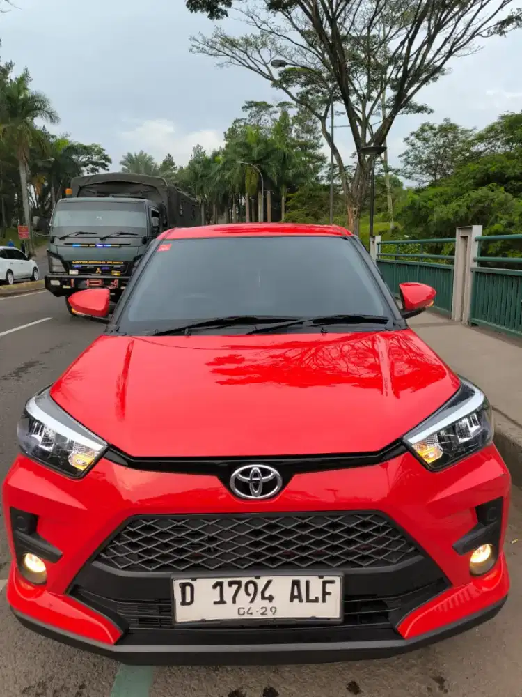 JUAL TOYOTA RAIZE TURBO 1.0 G TAHUN 2024 PEMAKAIAN PRIBADI ISTIMEWA.!!