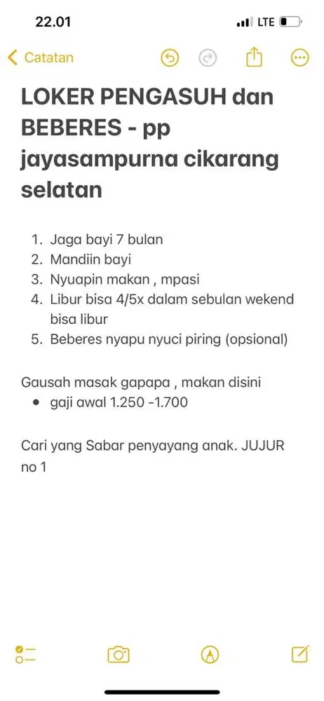 Pengasuh batita