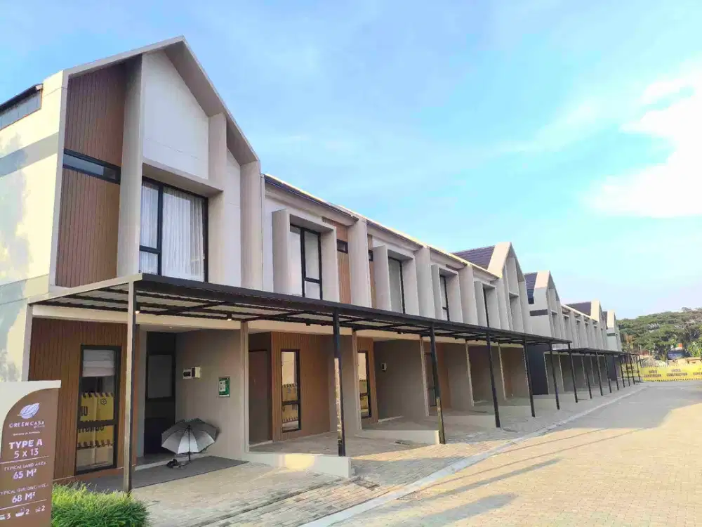 Rumah Premium GBP Green Bestari Park Tipe YUZUKI, FREE PPN, Tanpa DP, Akses Toll Langsung di Gerbangnya