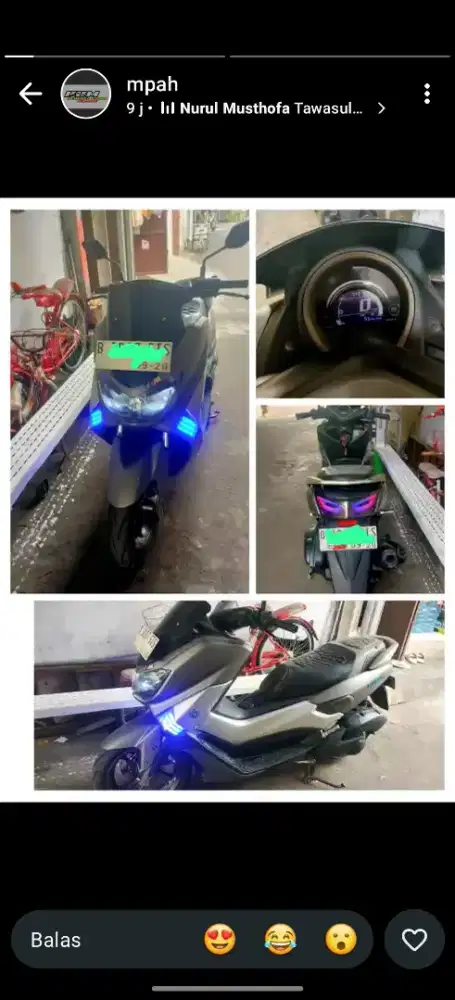 nmax  old 2015 plat B jkt