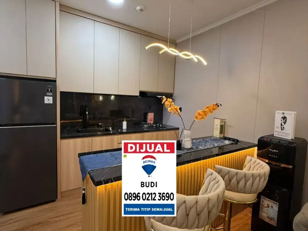Dijual Apartemen City Home Moi Kelapa Gading Tower Hawaiian Lantai Sedang Furnish Cakep 2 KT LB 45 M2