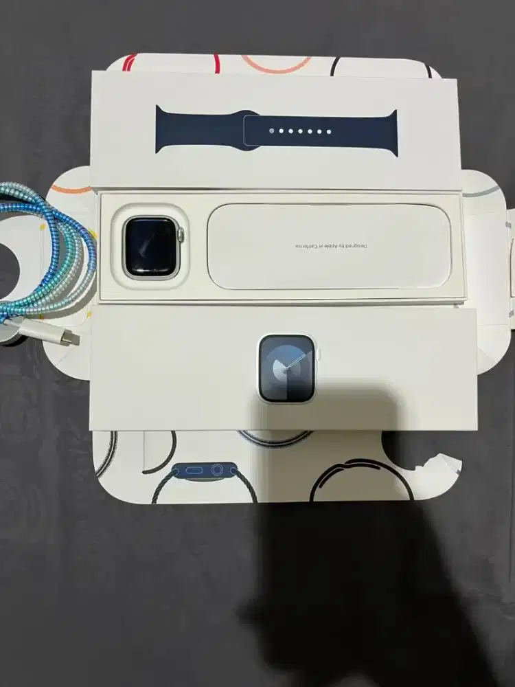Apple watch series 9 41mm silver garansi resmi digimap