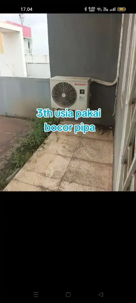Cuci dan servis ac