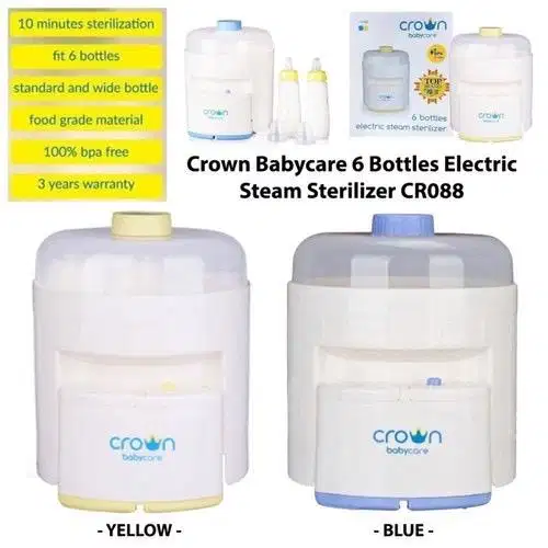 Steril botol merk crown NEW