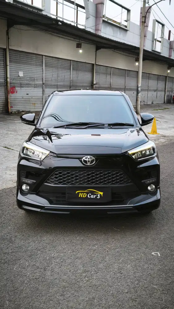 Toyota Raize 1.0 GR Turbo CVT 2021 / 2022 Wrn Hitam Low KM Tgn1