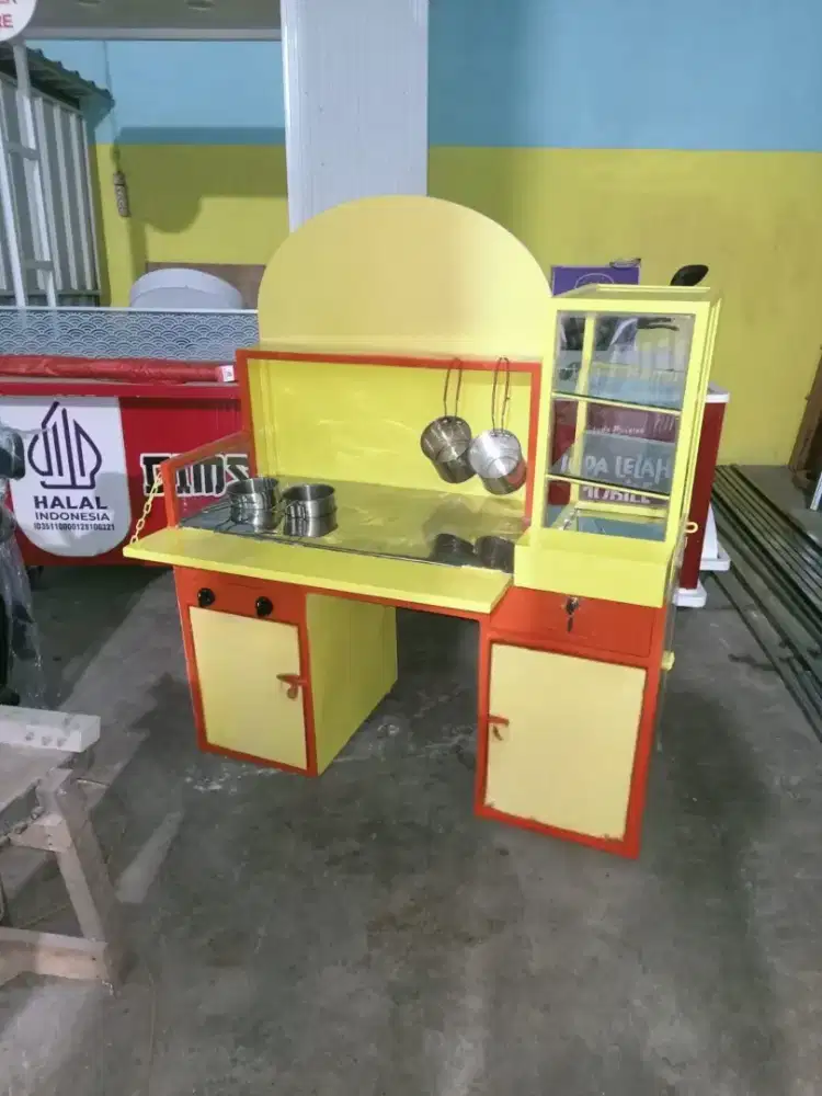 Rombong untuk jualan di motor