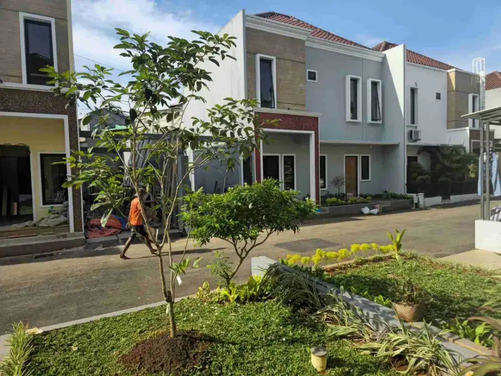 Cluster baru siap huni depan jalan utama