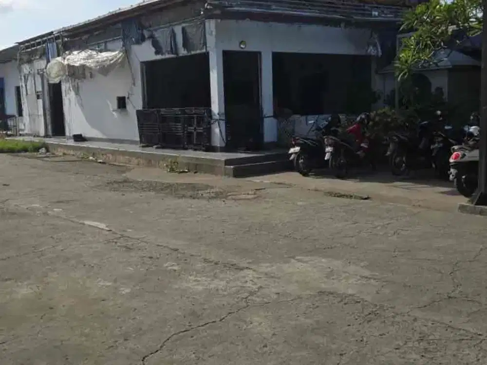 DI Jual Lahan Tanah Gudang di Dadap Kosambi Tanggerang , ada Bangunan Gudang nya , Area pergudangan