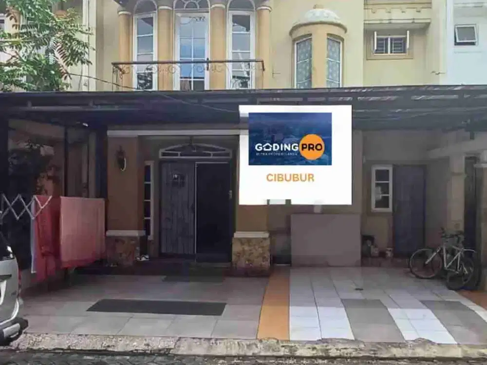 Rumah 2 lantai di Rafles Hills Cibubur full furnish