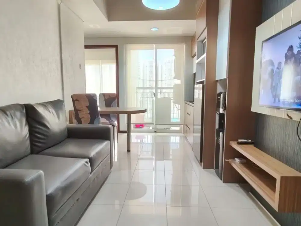 2BR furnish view CP Apt.Royal mediterania garden tanjung duren