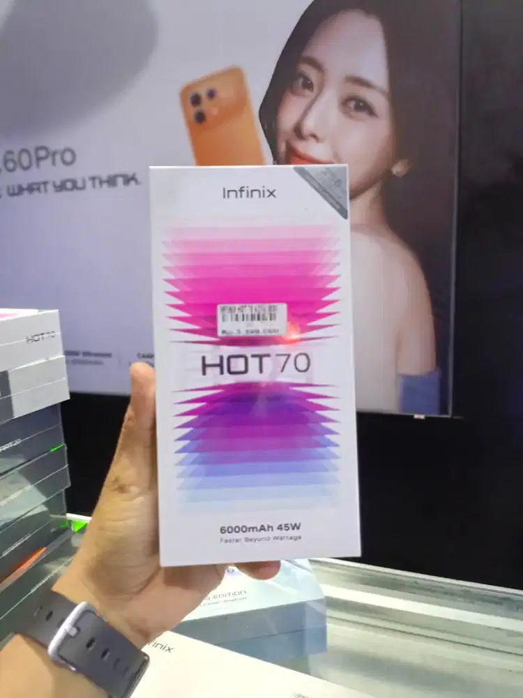 INFINIX HOT 70 12/256GB 'ATLANTIS DAHSYAT'