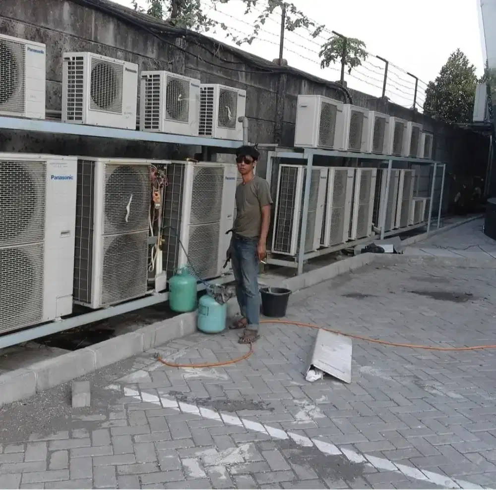 Cuci dan servis ac