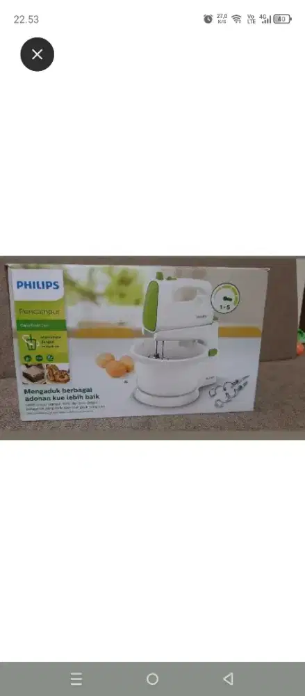 Mixer philips baru