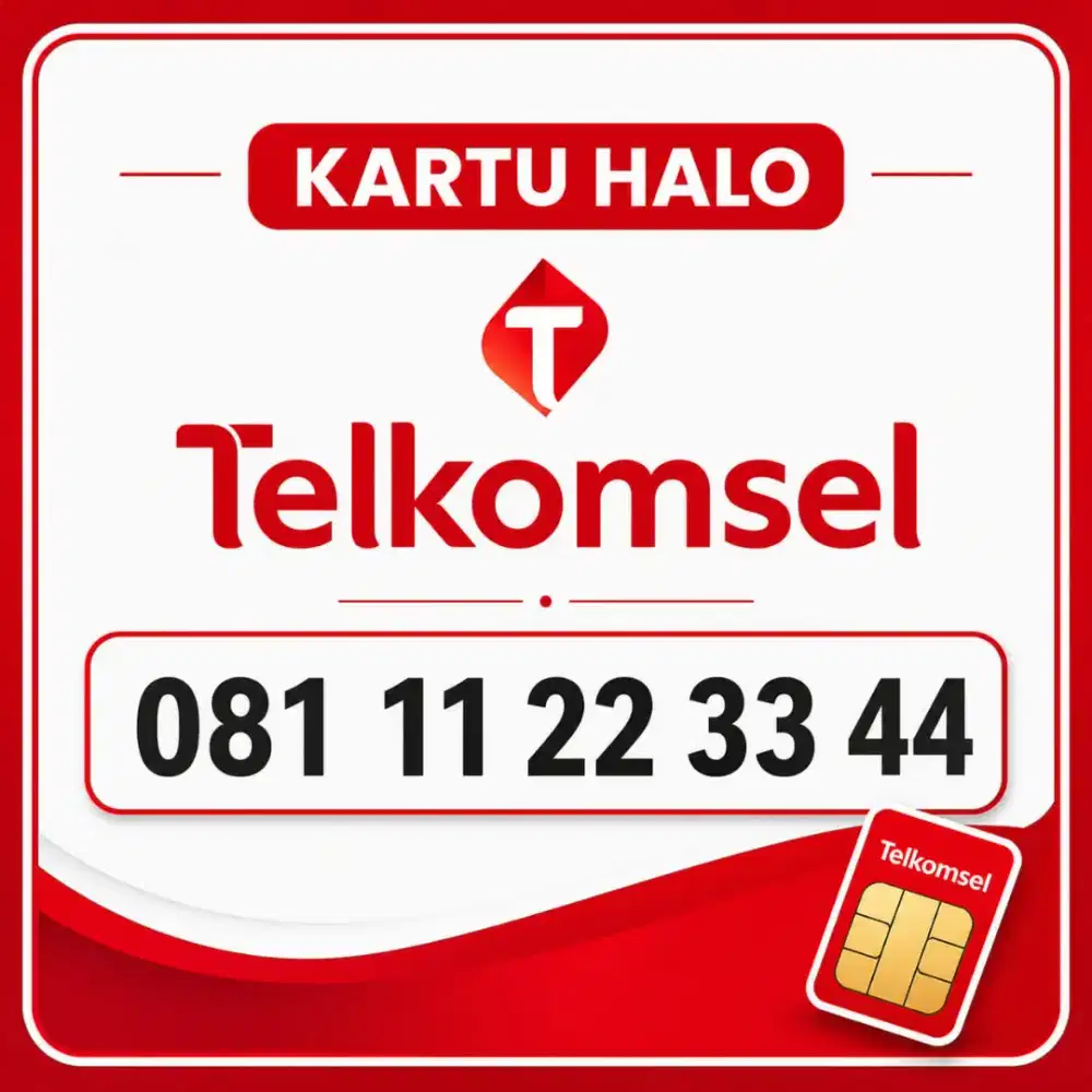 Nomor Cantik Halo 11 Digit Telkomsel