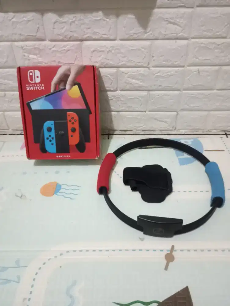 Nintendo switch Oled neon ceefwe 128+ringfit