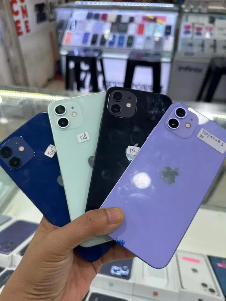 JUAL SANTAI AJA BOS IPHONE 12 128GB ALL OPERATOR