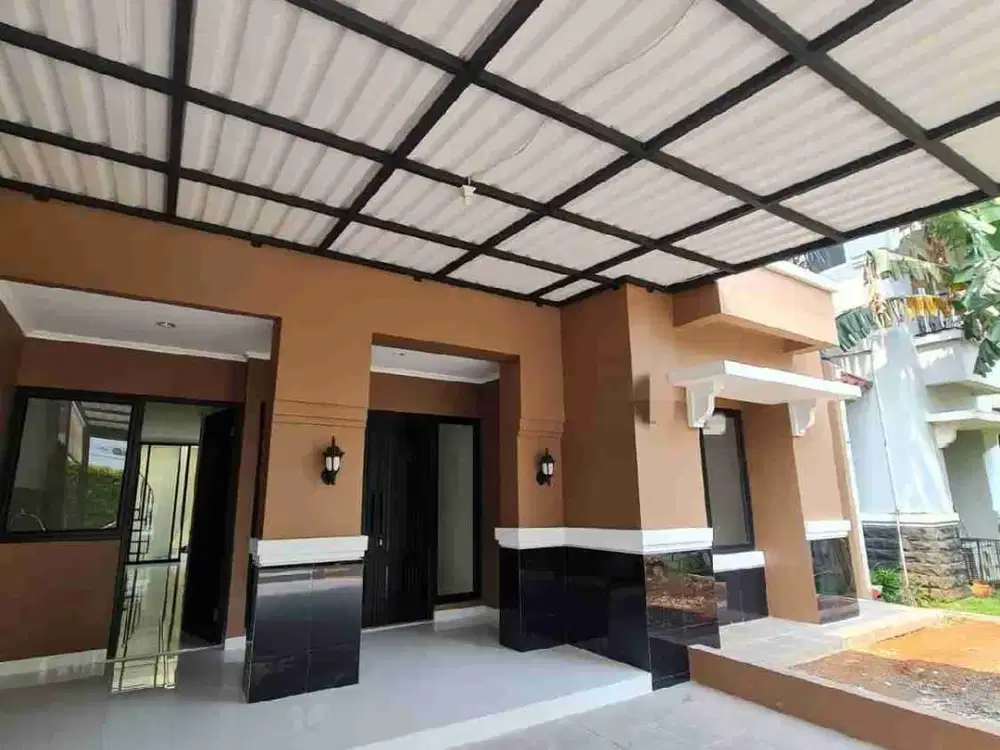 rumah kota wisata Cibubur mewah full granit