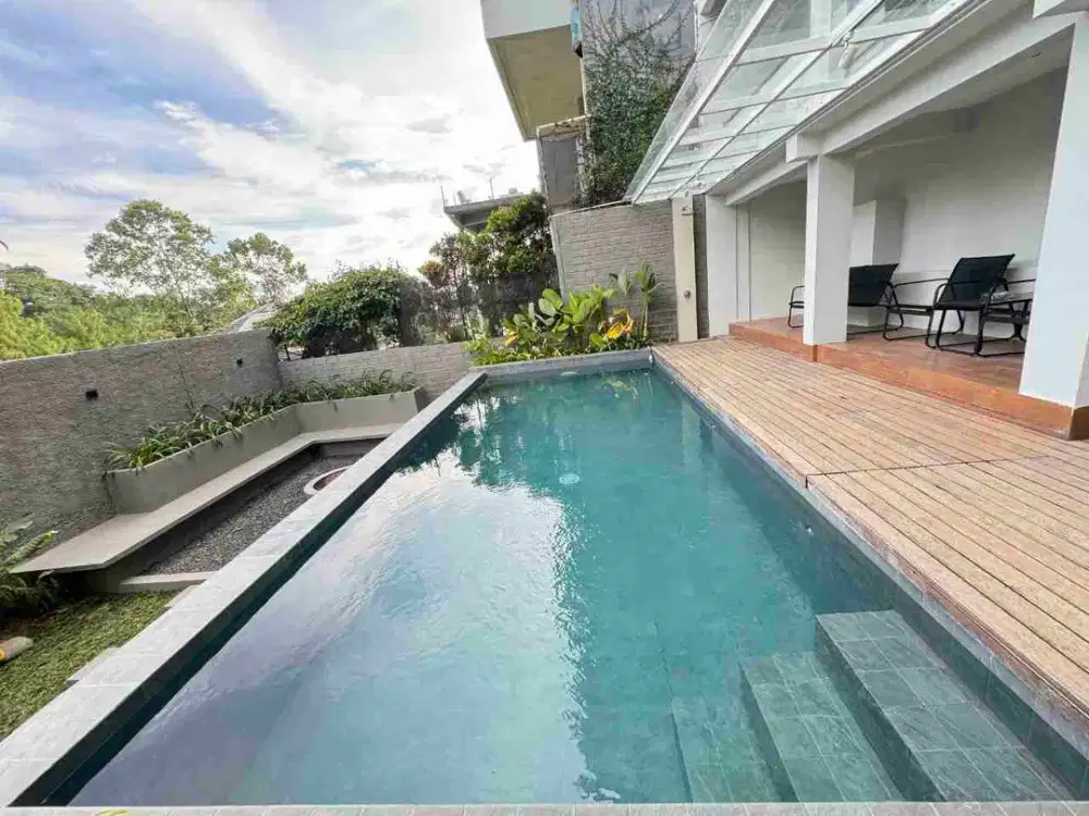 Villa Dago Resort Siap Huni Invest Terbaik