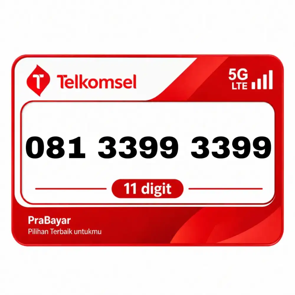 Nomor cantik 11 digit simpati Telkomsel