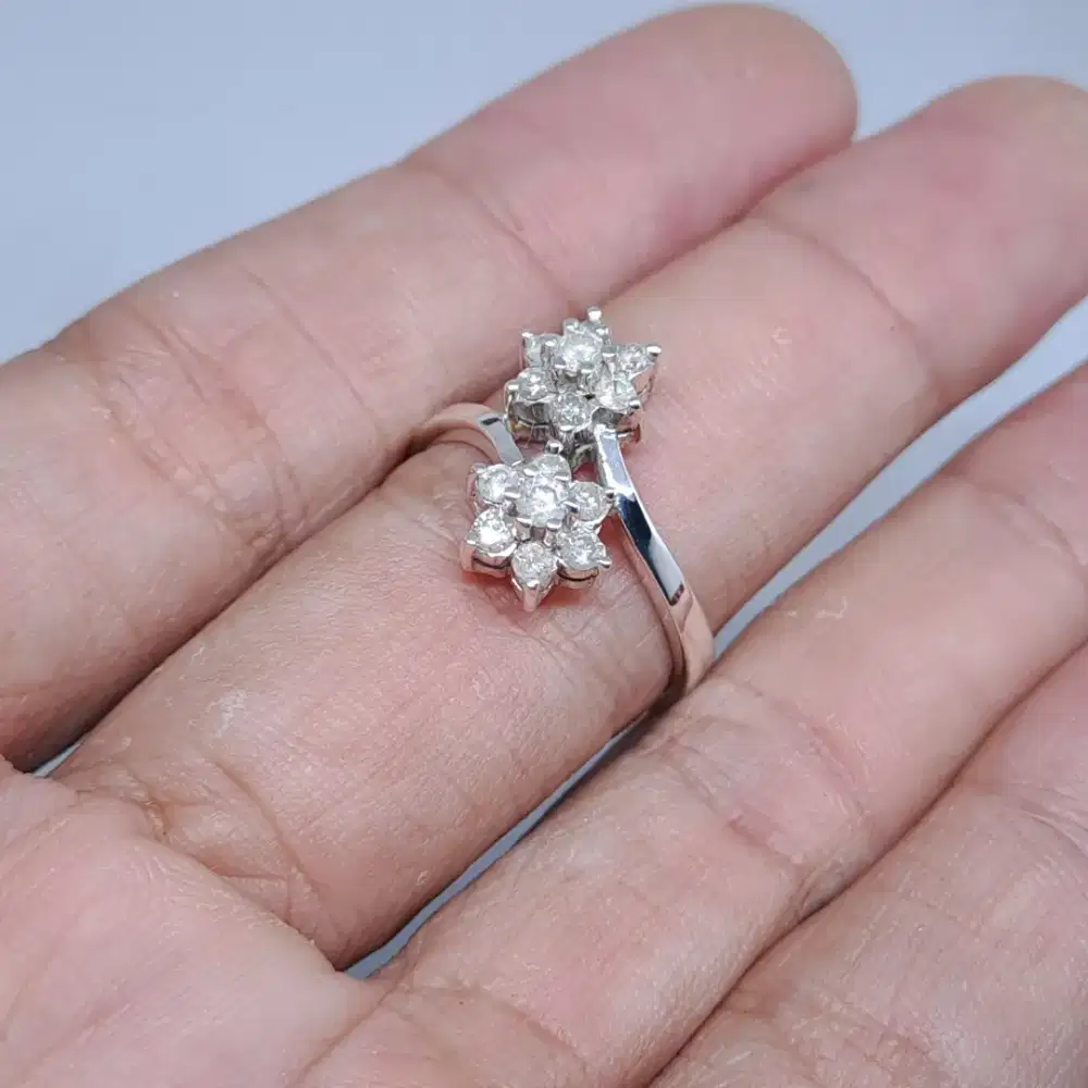 Cincin wanita full berlian eropa