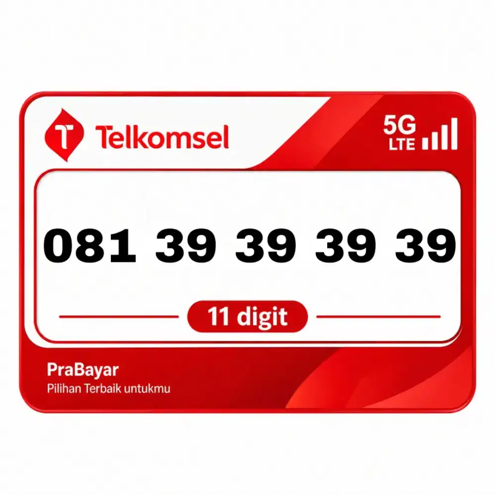 Nomor cantik 11 Digit simpati Telkomsel