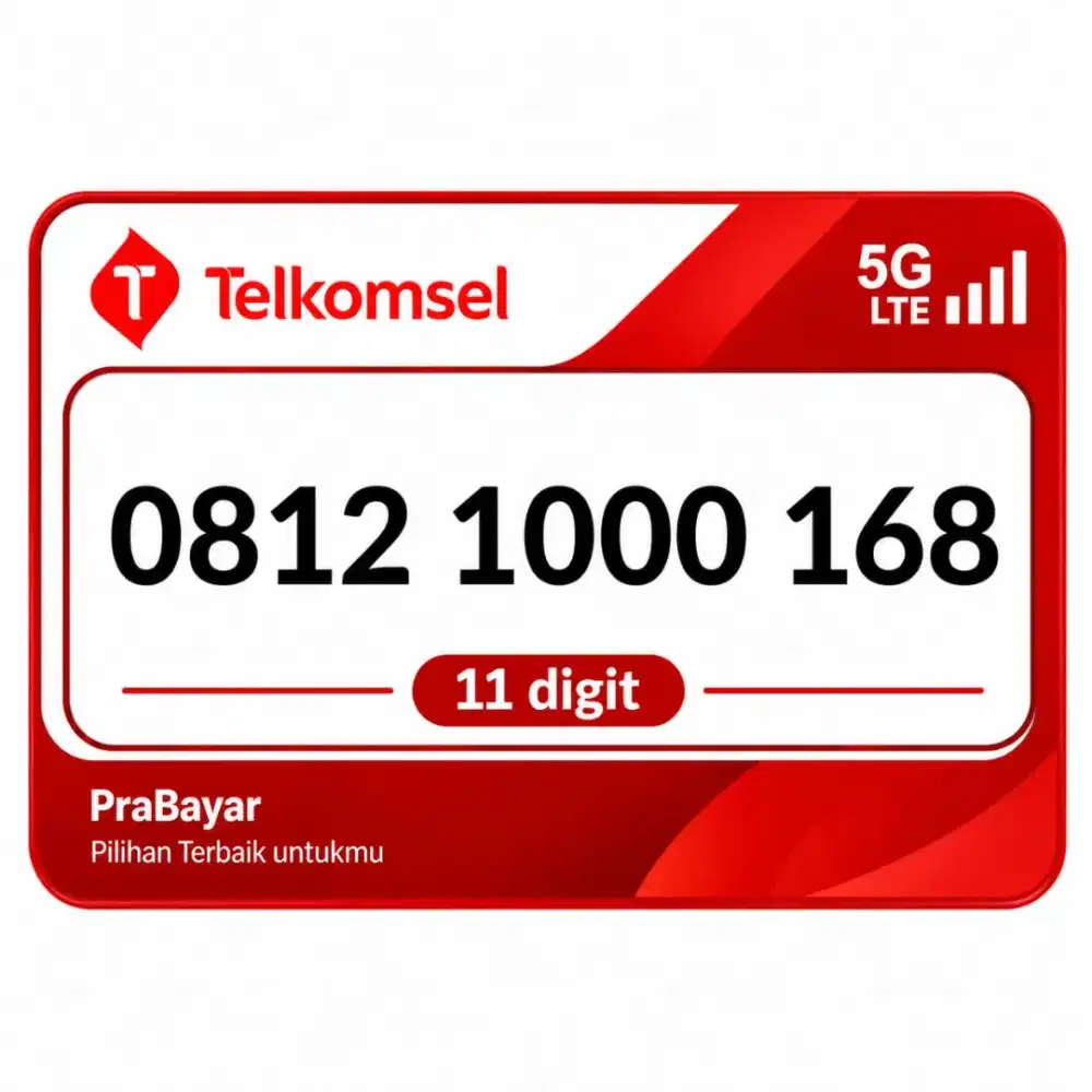 Nomor cantik 11digit simpati 168
