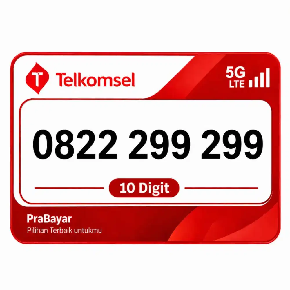 Nomor cantik 10digit simpati telkomsel