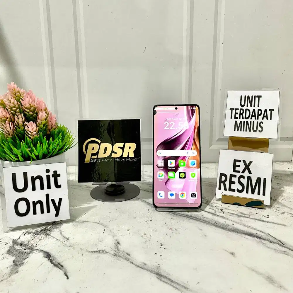OPPO RENO 10 5G 8/256GB BLUE UNIT ONLY ADA MINUS EX RESMI OPPO INDO