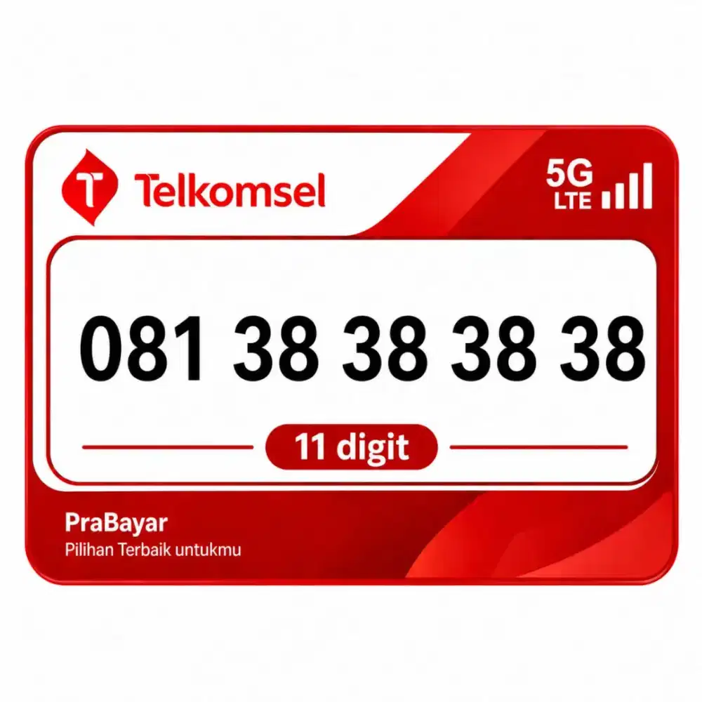 Nomor cantik 11digit simpati Telkomsel