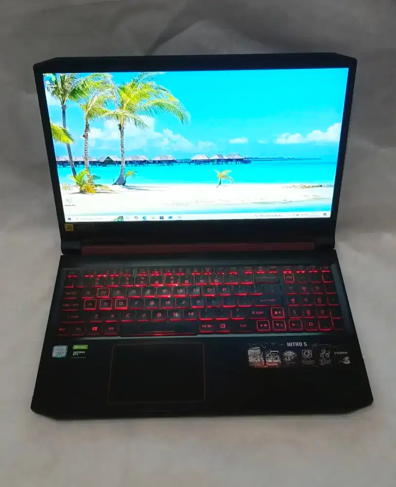 Laptop Gaming ACER Nitro 5, RAM 16GB SSD1TB, Kondisi Bagus Terawat,