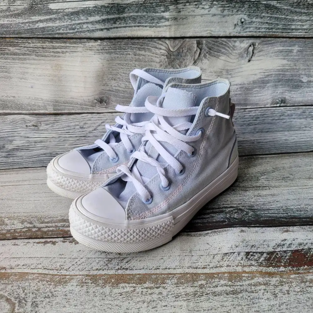 Converse Chuck Taylor Biru Muda Original Ukuran 32