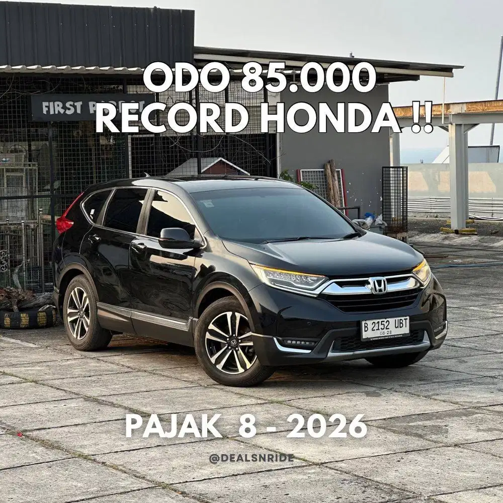 ODO 85.000 ANTIKK !! PAJAK 8/2026 HONDA CRV TURBO PRESTIGE 2018 MULUS