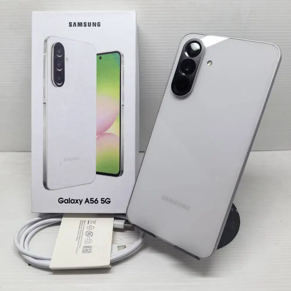 HOT SALE! SAMSUNG GALAXY A56 5G 12/256 LIGHTGRAY NO MINUS LENGKAP NO M