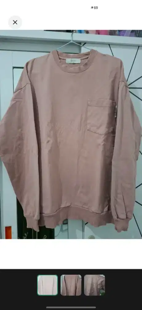 Sweater Loose Pink