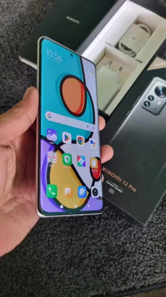 Mi 12 pro NFc snap 8 gen 1 ram 12/256 mulus fresh fulset no minus