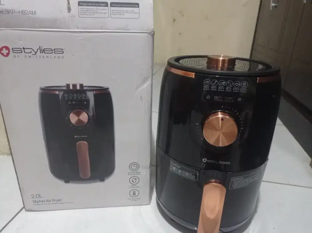 Air fryer merk stylis 2L