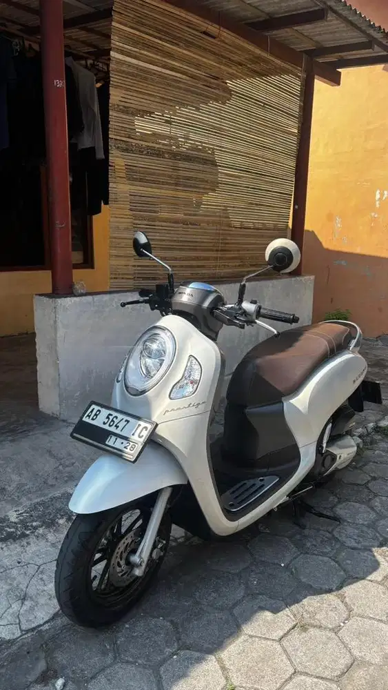 Honda Scoopy Prestige White