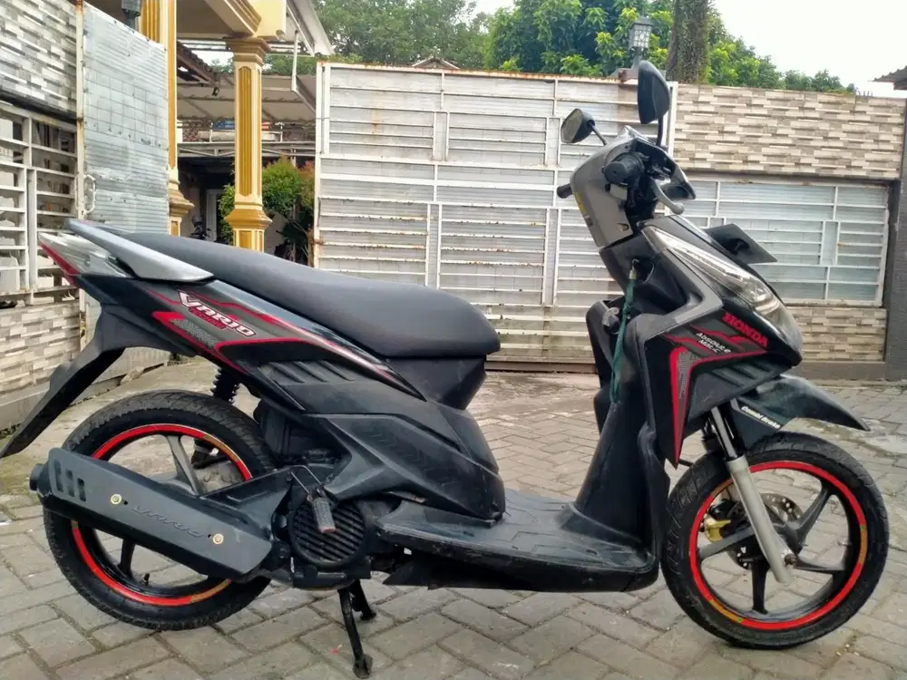 Honda Vario techno lengkap motor sehat keterangan detail dibawah