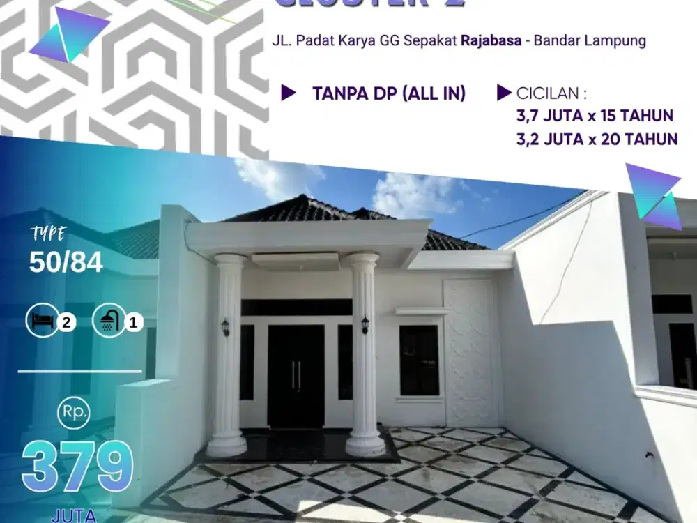 New Rara Cluster Residence Di Seberang Polsek Kedaton