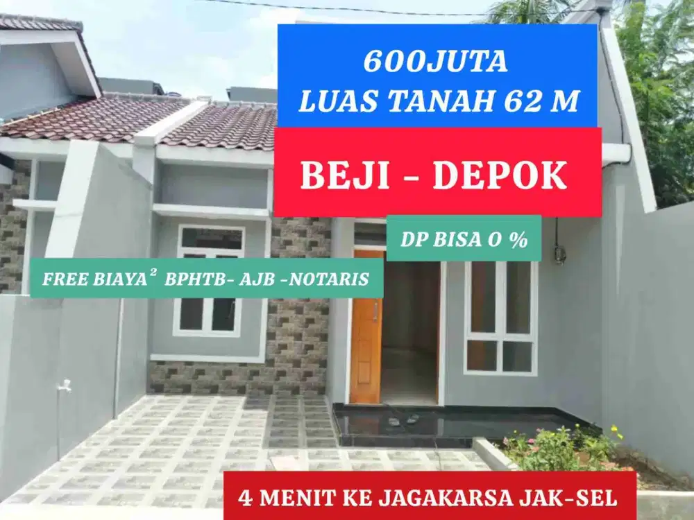 Rumah nempel Jagakarsa Jakarta Selatan
