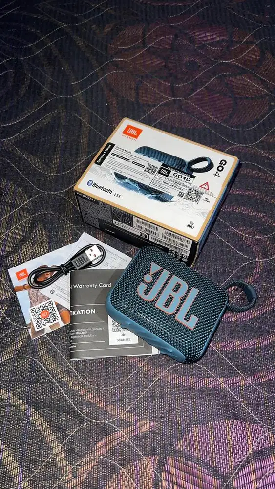 JBL GO 4 Ori garansi aktif BU