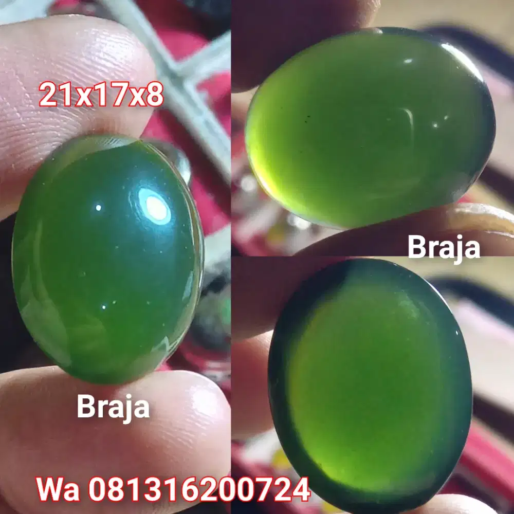 Batu akik ijo botol