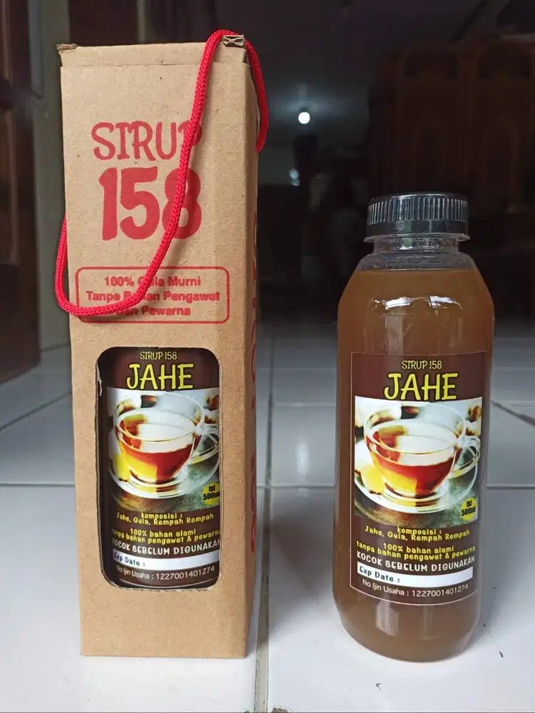 Sirup Jahe 158 - Siap Seduh