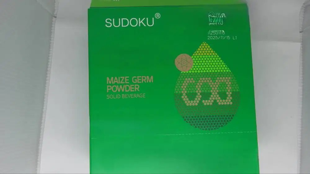 Sudoku Maize Germ Powder Solid Beverage (Bubuk Bibit jagung padat)